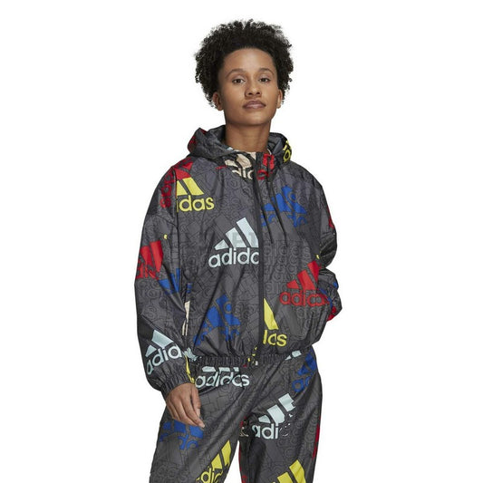 JACKET CARBON/MULTCO/WHITE ADIDAS HL4468
