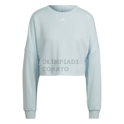 FELPA ALMBLU/WHITE ADIDAS HM2302