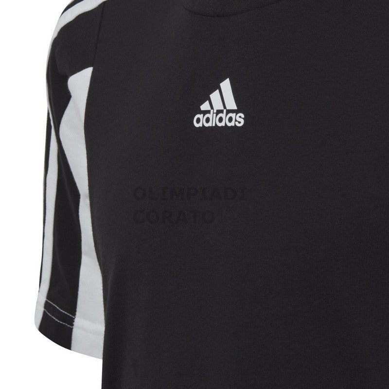 T-SHIRT BLACK/GREFIV/WHITE ADIDAS HR6329