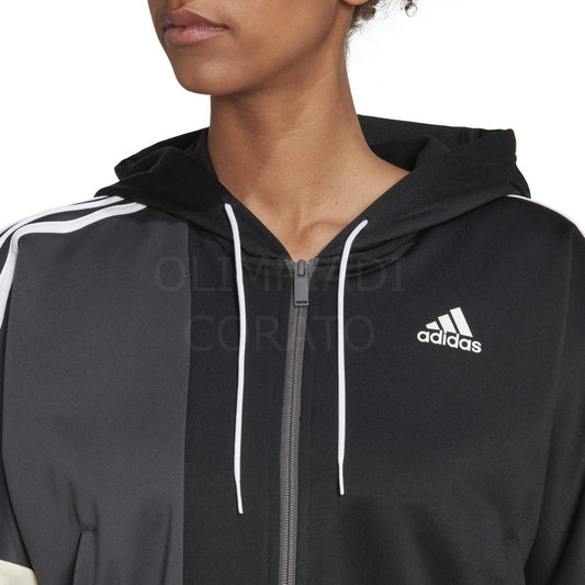 TUTA ADIDAS BOLD BLOCK W NERO