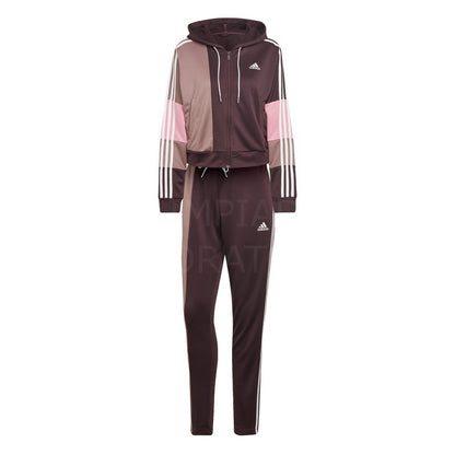 TUTA ADIDAS BOLD BLOCK W BORDEAUX