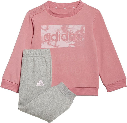 SET INFANT LINEAR JOG ADIDAS ROSA