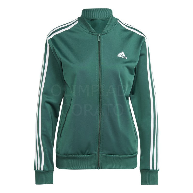 Tuta adidas 2025 verde donna