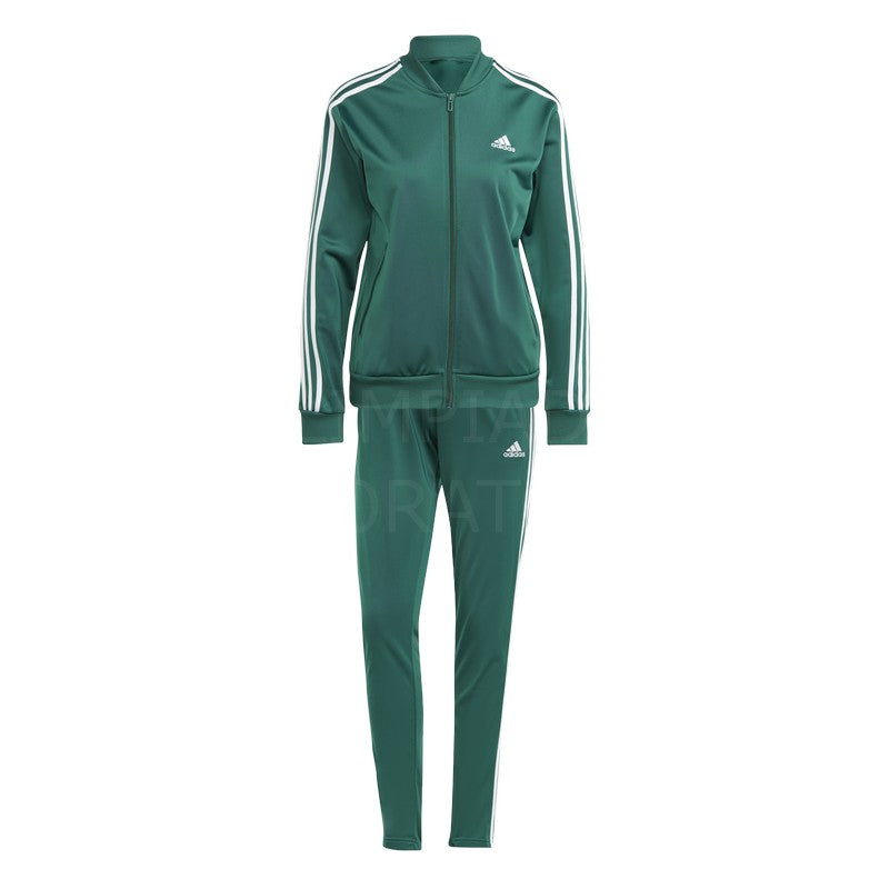 TUTA COMPLETA DONNA GREEN/WHITE ADIDAS IJ8785