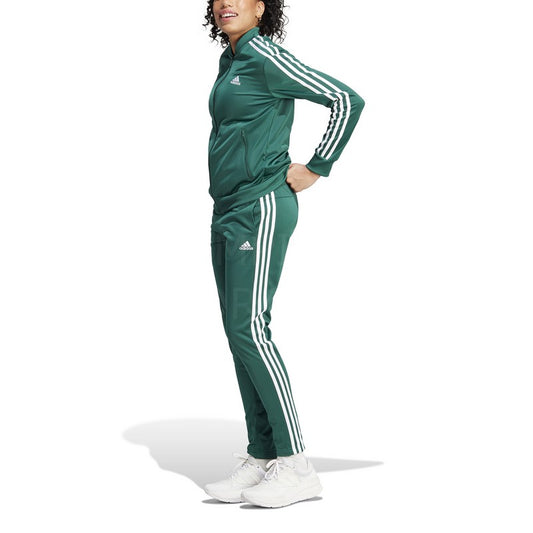 TUTA COMPLETA DONNA GREEN/WHITE ADIDAS IJ8785