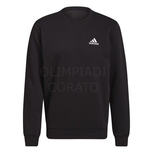 FELPA GIROCOLLO BLACK/WHITE ADIDAS GV5295