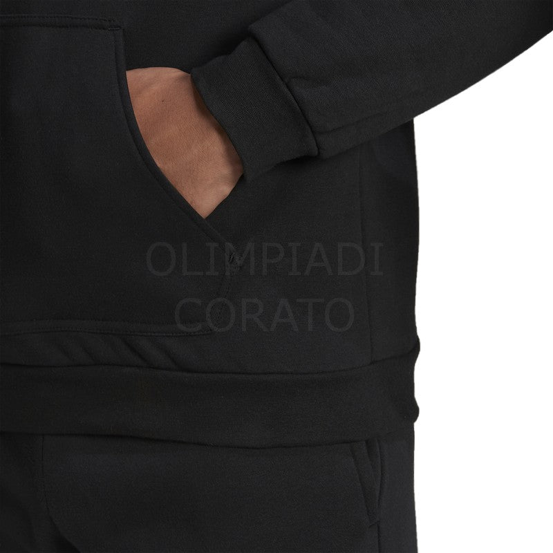 FELPA CAPPUCCIO UOMO BLACK ADIDAS H57512