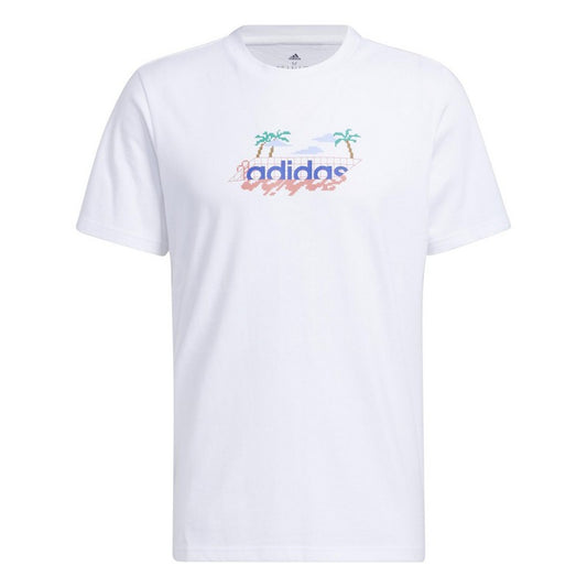 T SHIRT UOMO WHITE ADIDAS HS2528