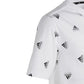 T-SHIRT BOY JUNIOR WHITE/BLACK ADIDAS HR6343