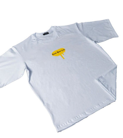 T SHIRT FUCK YOUR LIFE TS001203-BIANCO