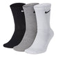 3 PAIA CALZINI NIKE EVDY CREW SPUGNA