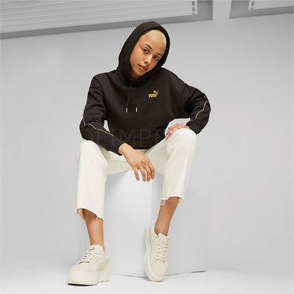 FELPA CAPPUCCIO DONNA GOLD PUMA 680019-01