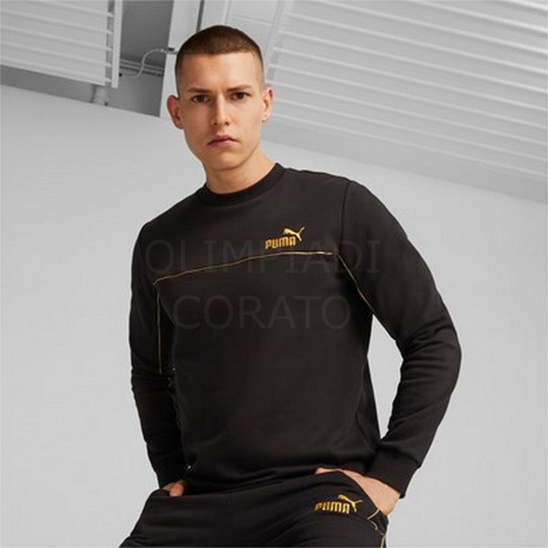 FELPA GIROCOLLO UOMO GOLD PUMA 680014-01