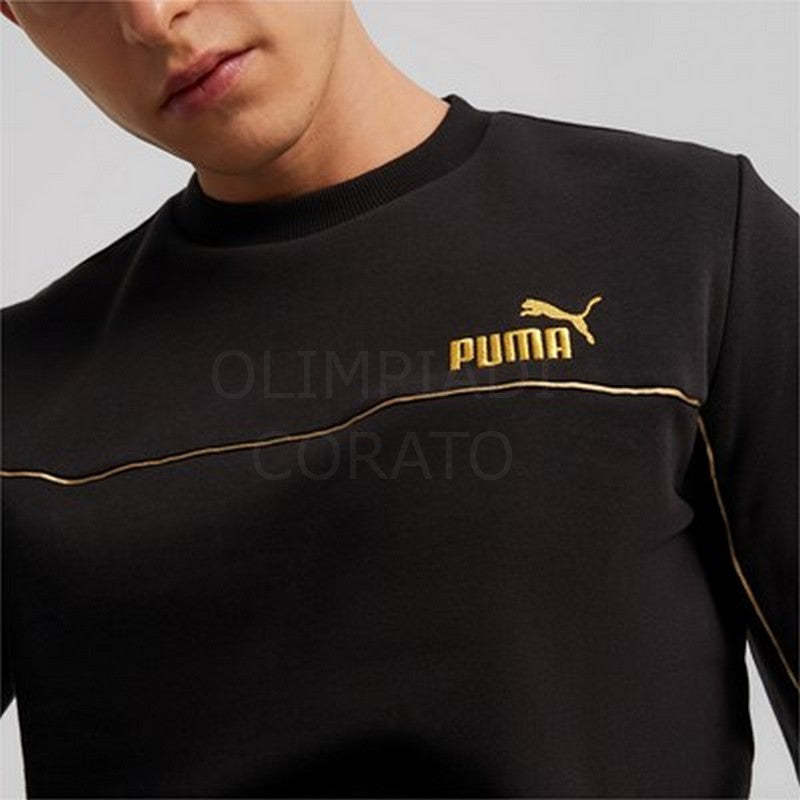 FELPA GIROCOLLO UOMO GOLD PUMA 680014-01