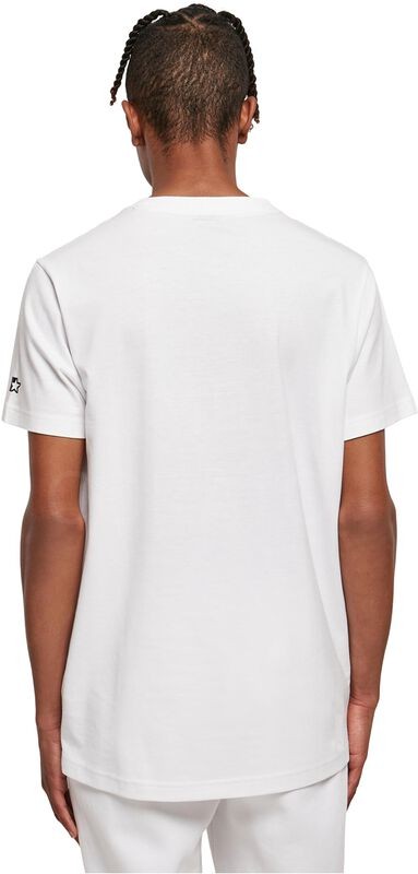 T SHIRT STARTER 72478-BIANCO/NERO