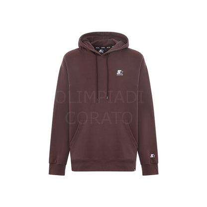 FELPA CAPPUCCIO UOMO STARTER 73822-MARRONE