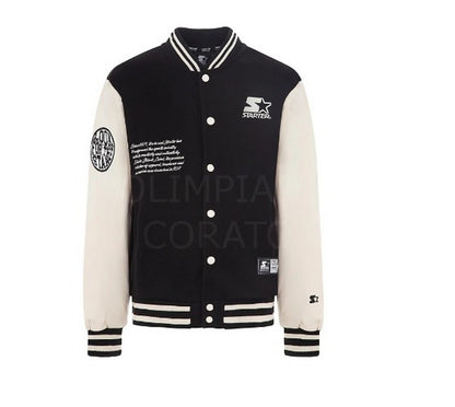 VARSITY JACKET STARTER 73874 NERO