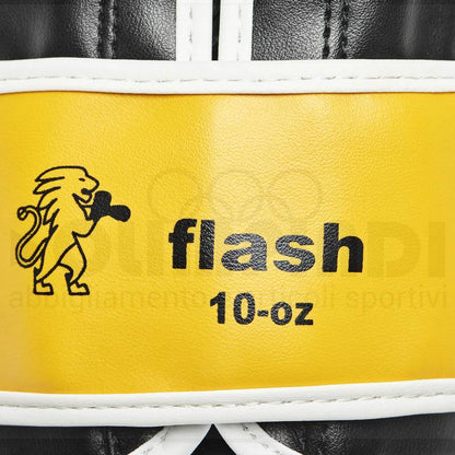 GUANTI BOXE FLASH GIALLO 10OZ LEONE GN083-GIALLO