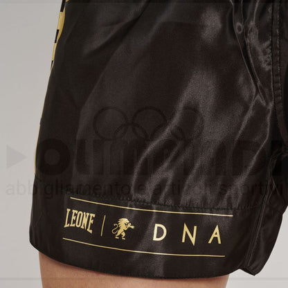 PANTALONCINO KICK-THAI DNA LEONE AB966-NERO
