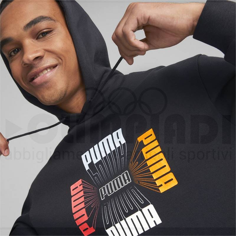 FELPA CAPPUCCIO PUMA
