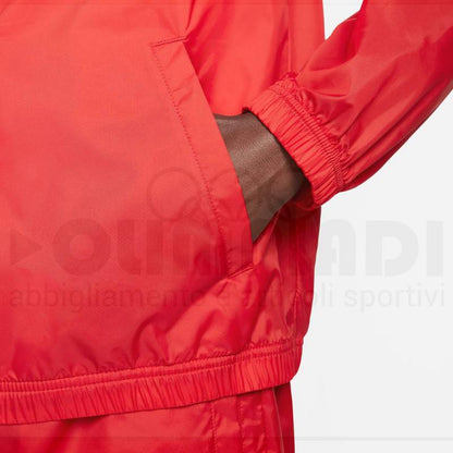 TUTA NIKE WOVEN ROSSO