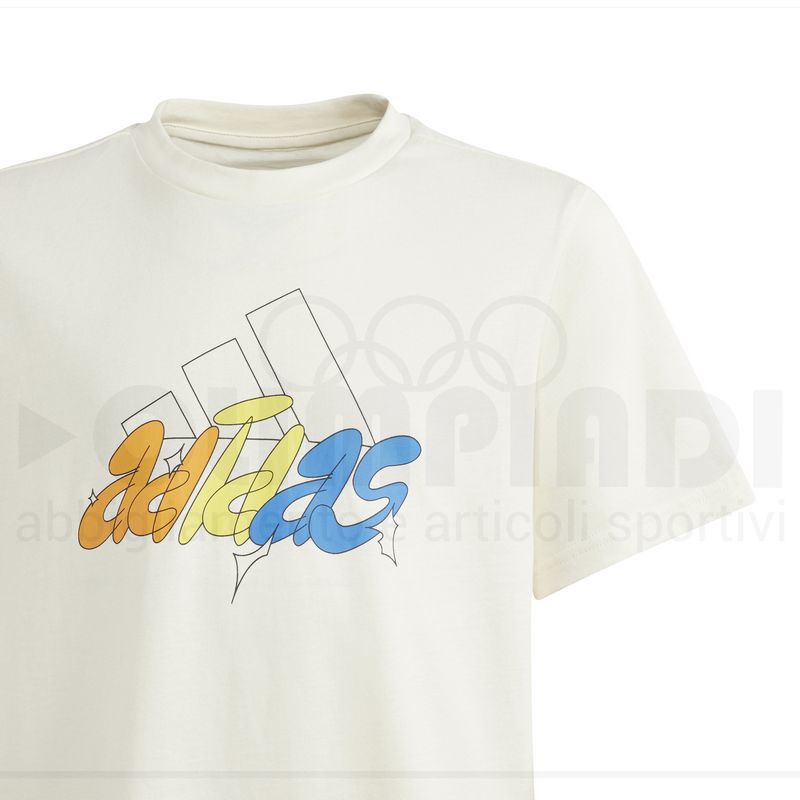 T SHIRT B JR GFX ILLUSTRATED  ADIDAS IM8337