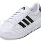 GRAND COURT PLATFOR FTWWHT/CBLACK/CBLACK ADIDAS IE1092