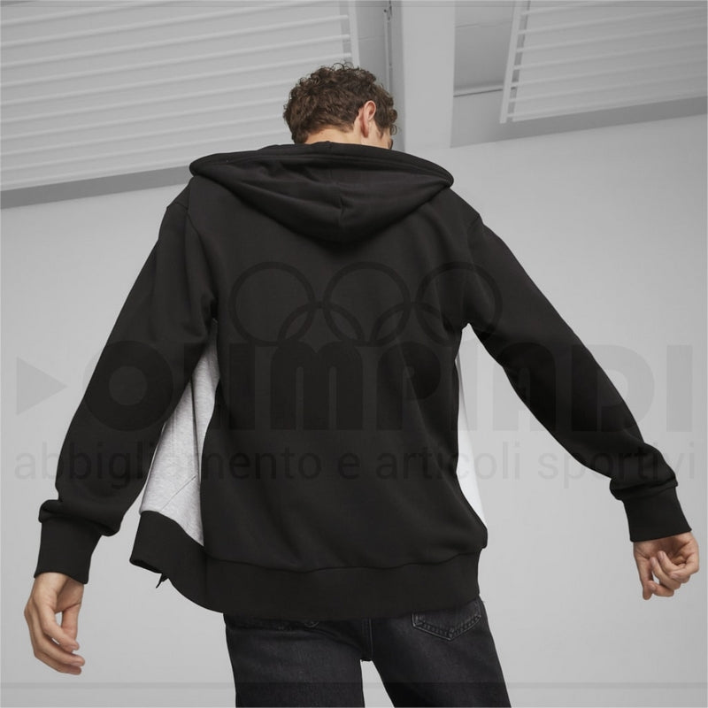 PUMA POWER COLORBLOCK FULL-ZIP HOODIE TR PUMA 678934-01