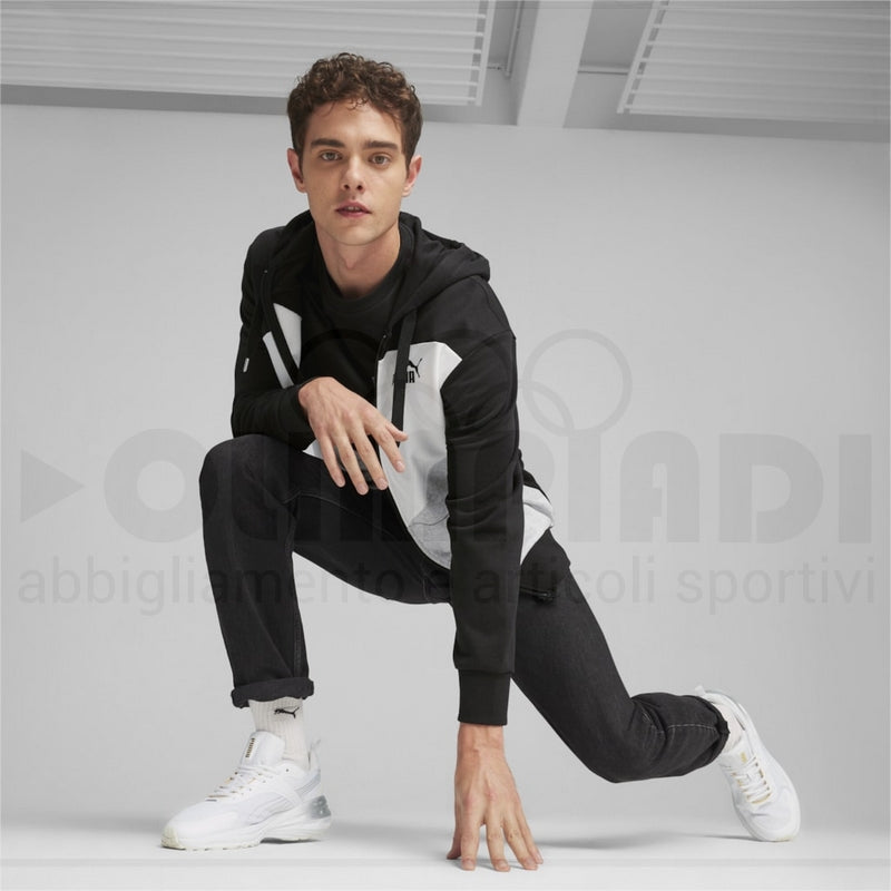 PUMA POWER COLORBLOCK FULL-ZIP HOODIE TR PUMA 678934-01
