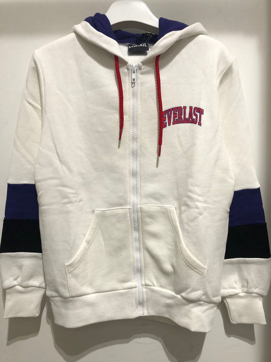 FELPA ZIP C/C JR EVERLAST