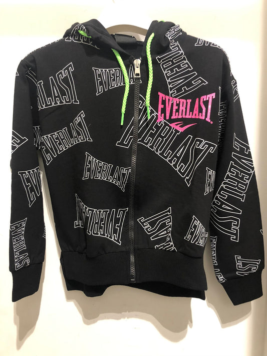 FELPA ZIP C/C JR EVERLAST