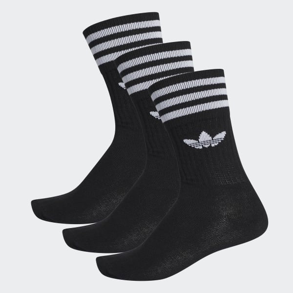 CALZINO ADIDAS SOLID CREW SOCKS NERO