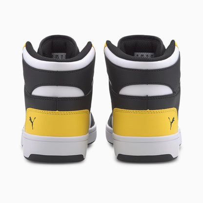 PUMA REBOUND LAYUP SL JR NERO GIALLO