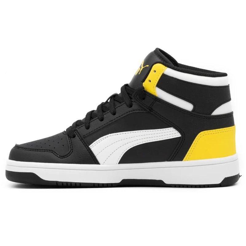 PUMA REBOUND LAYUP SL JR NERO GIALLO