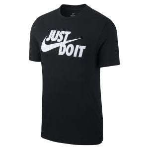 T SHIRT JUST DO IT NIKE NERO