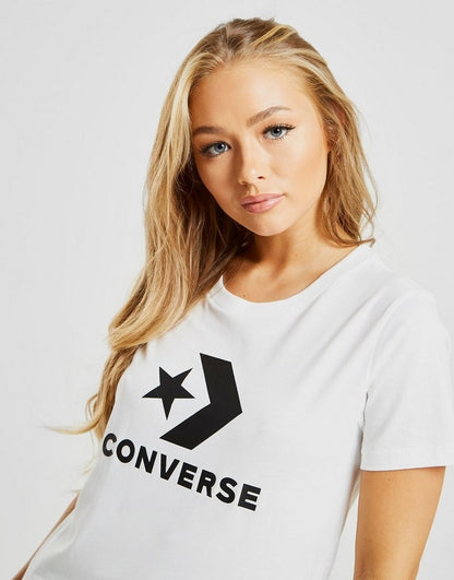T SHIRT W CONVERSE STAR CHEVRON
