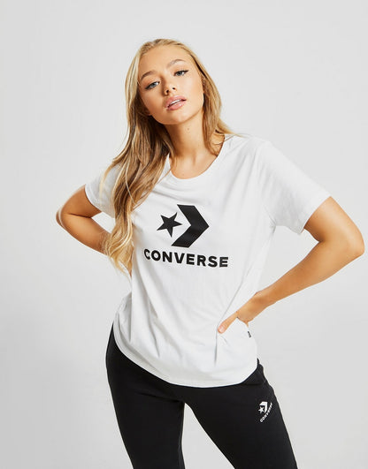 T SHIRT W CONVERSE STAR CHEVRON