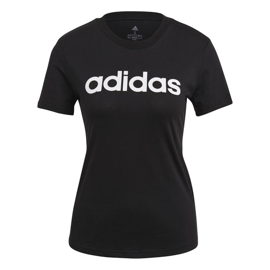 T SHIRT LIN W ADIDAS NERO