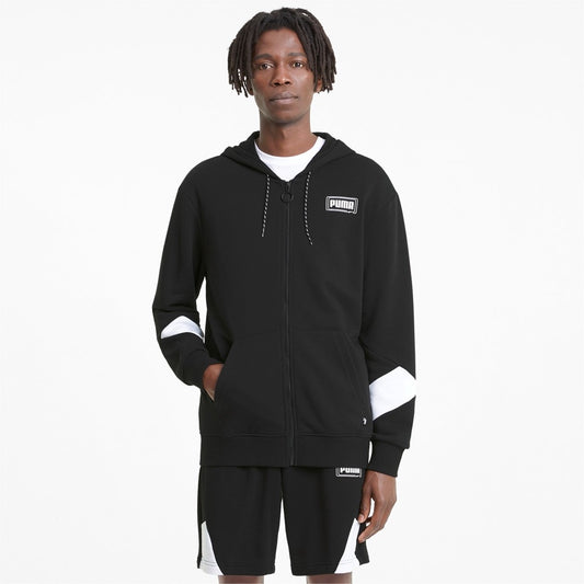 GIACCA ZIP CAPPUCCIO M PUMA