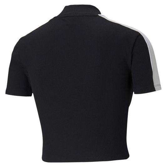 T SHIRT TOP RIB MOCK NECK PUMA