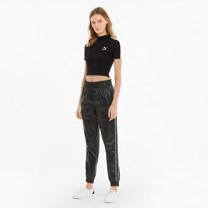 T SHIRT TOP RIB MOCK NECK PUMA