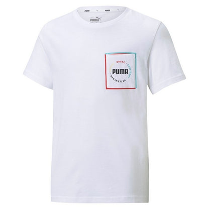 T SHIRT ALPHA POCKET PUMA JR