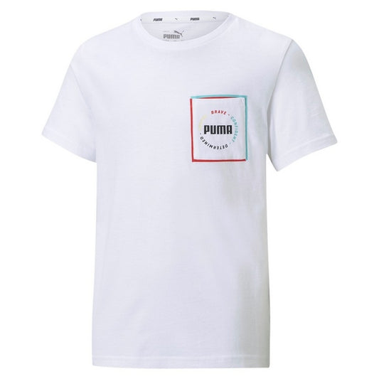 T SHIRT ALPHA POCKET PUMA JR