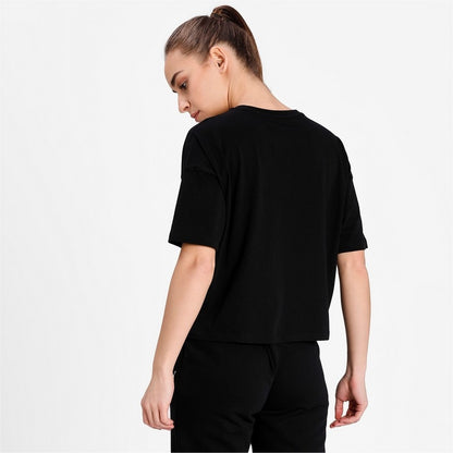 T SHIRT CROPPED LOGO PUMA W