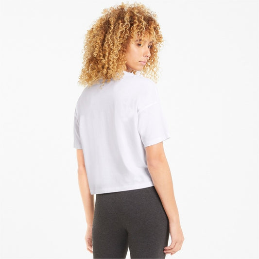 T SHIRT CROPPED LOGO PUMA W