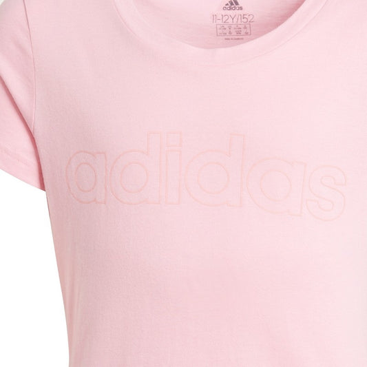 T SHIRT LIN ADIDAS G JR
