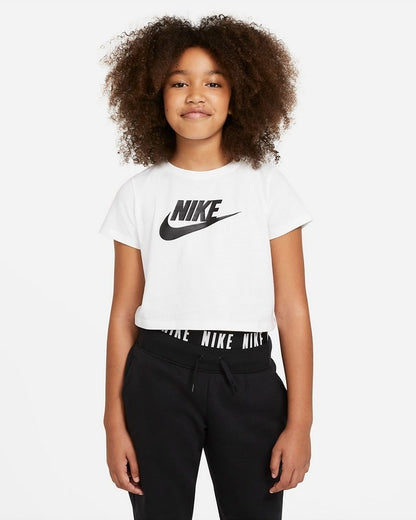 T SHIRT CROP FUTURA NIKE G JR