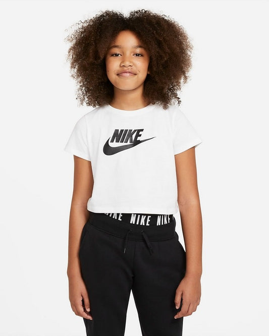 T SHIRT CROP FUTURA NIKE G JR