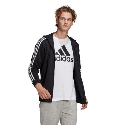 GIACCA 3S ZIP CAPPUCCIO ADIDAS U